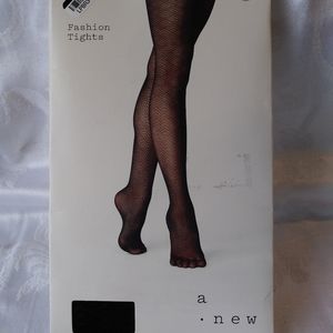 Fashion Tights, A New Day. M/L. Black with pattern